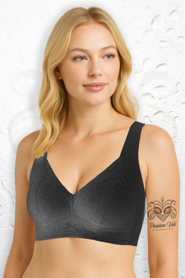 L-6L Women Large Bra Push Up Ice Silk Seamless upper Bralette Lace Wireless Summer Bras Plus Size Top Lingerie Underwear 15019 - Image 6