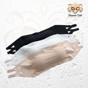 Home Ice Silk Strapless Bra Girls Seamless Crop Tube