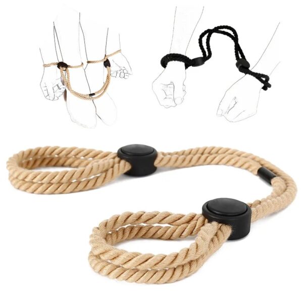 Cotton Rope Cuffs Handcuffs Ankle - Image 7