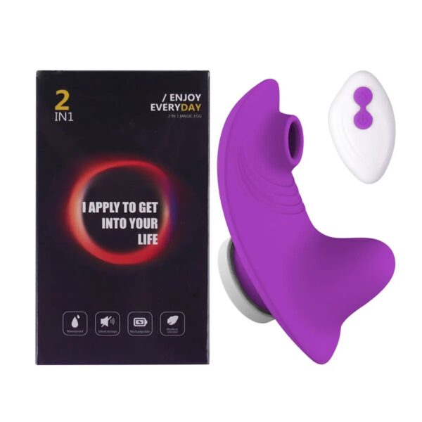 Remote Control Sucking Vibrator Panties Sexy Female - Image 7