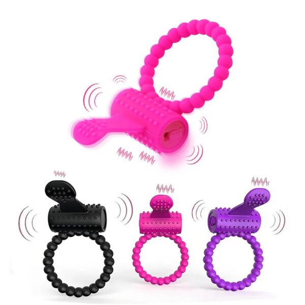Penis Ring Vibrator Sex Toys For Men - Image 8
