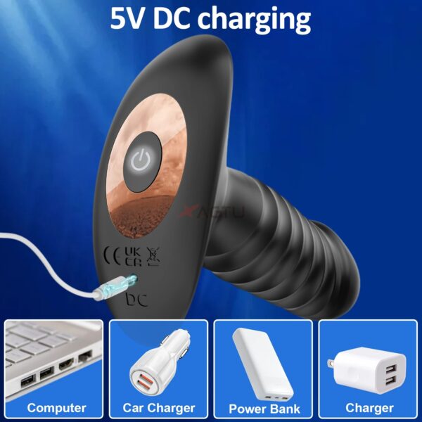APP Control Male Thrusting Prostate Massager Vibrator for Men Gay - Image 6