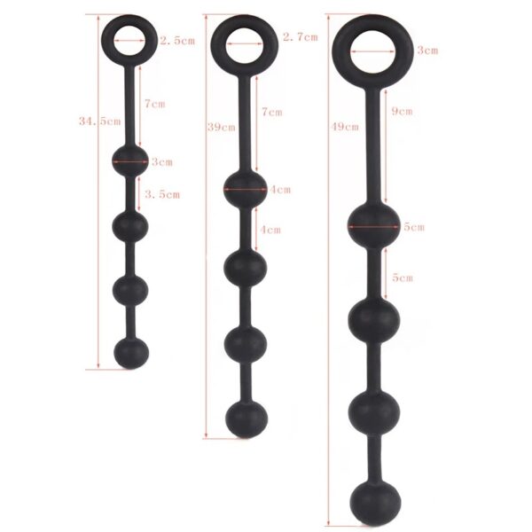 New anal plug buttplug silicone anal balls sex toys for adults erotic toy big butt plug anal beads plugs dilator but plug sextoy - Image 5