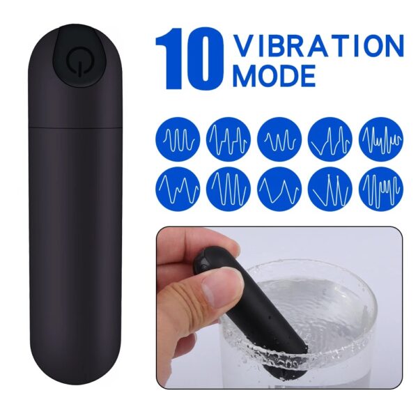 Powerful Remote Control Wearable Vibrator Bullet Mini Vibrators - Image 4