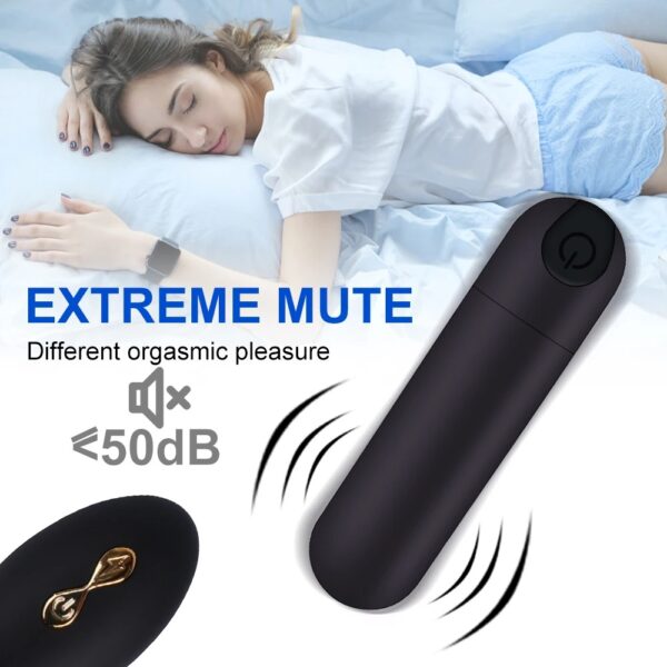 Powerful Remote Control Wearable Vibrator Bullet Mini Vibrators - Image 6