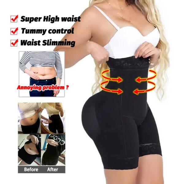 High Waist Body Shaper Panties Seamless Butt Lifter Compression Fajas Reducing Girdles Slimming Corset Shapewear Women Underwear - Image 5
