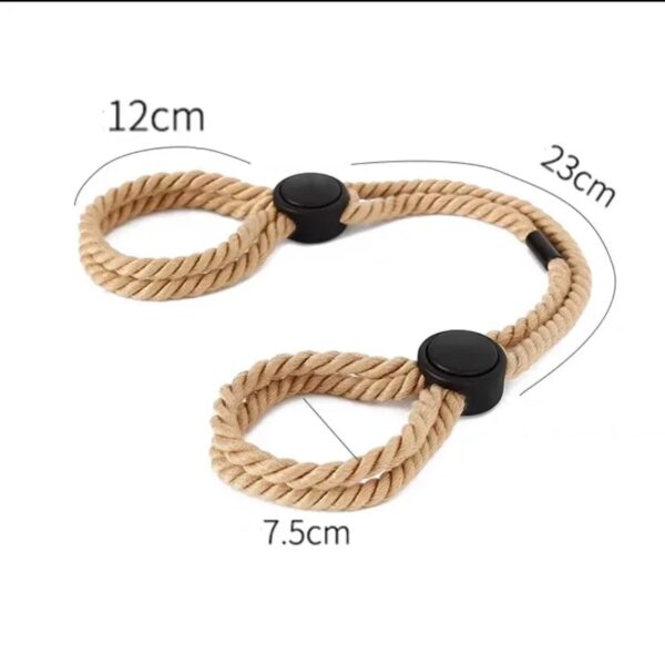 Cotton Rope Cuffs Handcuffs Ankle - Image 3