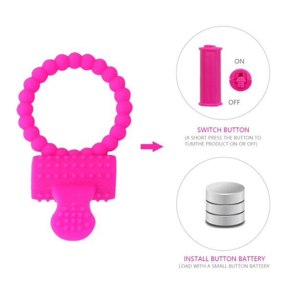 Penis Ring Vibrator Sex Toys For Men - Image 5