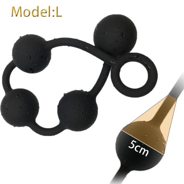 New anal plug buttplug silicone anal balls sex toys for adults erotic toy big butt plug anal beads plugs dilator but plug sextoy - Image 2