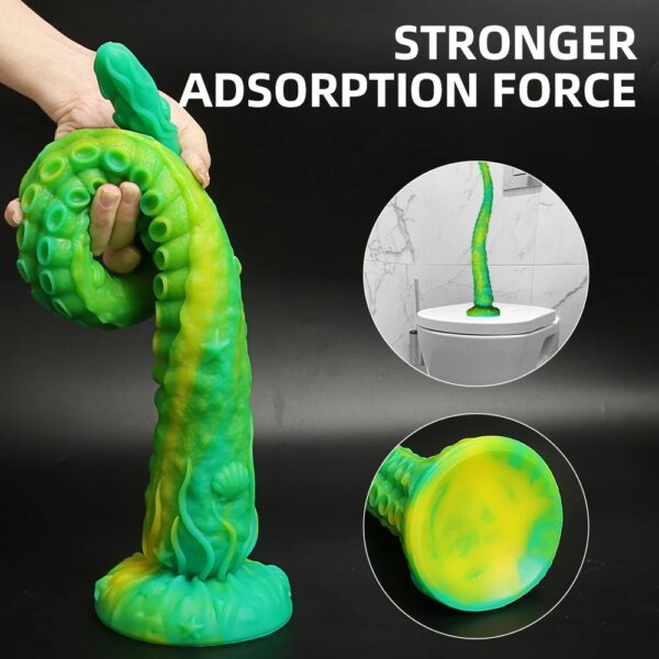 Long Butt Plug Tentacle Dildo Penis Progressive Vagina Octopus Anal Plug - Image 5