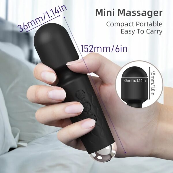 20 Speeds Powerful AV Vibrator for Women Nipple G spot Clitoris Stimulator Magic-Wand Dildo Female Masturbation Adult Sex Toys - Image 4