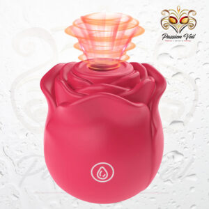 Rose Shape Vagina Sucking Vibrator Intimate Good