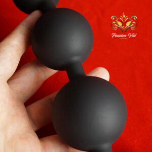 graduated anal beads butt plug set (s/m/l/xl) | silicone anal dilator