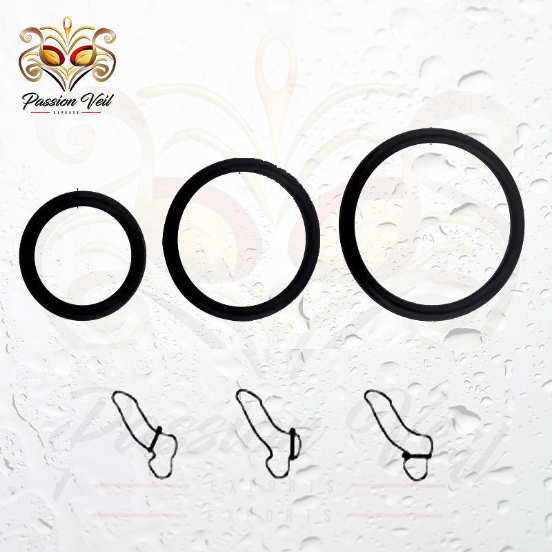 silicone penis ring set | ejaculation delay & erection cockrings silicone penis ring set | ejaculation delay & erection cockrings